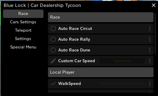 Read more about the article Car Dealership Tycoon Script | AUTO RACE GUI